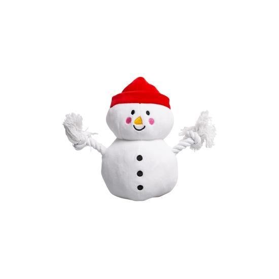 Holiday Toy - Mr. Snowballs Plush Rope Toy