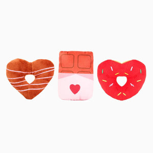 Toy - Woof Love | Donuts and Chocolate Plush set