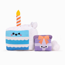 Yappy Birthday Barkday Cake Blue
