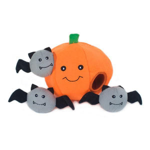 Halloween Toy - Pumpkin and Bats Burrow