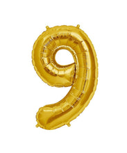 Birthday Number Balloons