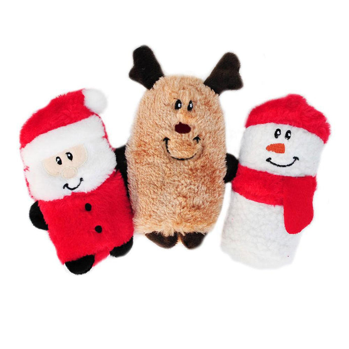 Holiday Toy - Santa, Reindeer, or Snowman Blaster Squeakers
